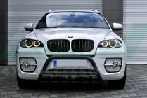 BMW X5 E70 2007-2013 Frontbügel WT003 Schwarz Edelstahl Foto 2