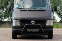 Volkswagen LT 1995-2006 Frontbügel WT003 Schwarz Edelstahl Foto 1