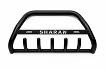 Volkswagen Sharan 1995-2010 Frontbügel WT004 Schwarz (Edelstahl) Foto 4