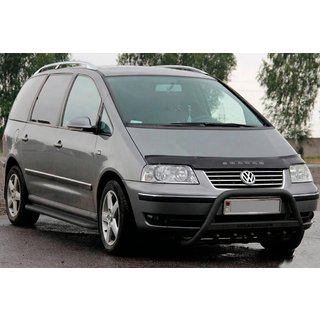 Frontbügel WT004 Schwarz (Edelstahl) Volkswagen Sharan 1995-2010 Foto 1