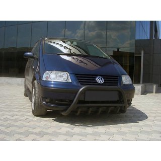 Frontbügel WT003 Schwarz Edelstahl Volkswagen Sharan 2010-2023 Foto 1