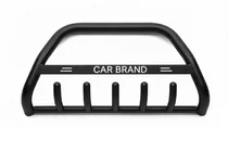 Volkswagen Tiguan 2007-2016 Frontbügel WT004 Schwarz (Edelstahl) Foto 4