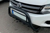 Volkswagen Tiguan 2007-2016 Frontbügel WT004 Schwarz (Edelstahl) Foto 2
