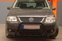 Volkswagen Touran 2003-2010 Frontbügel WT003 Schwarz Edelstahl Foto 1