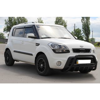 Frontbügel WT004 Schwarz (Edelstahl) Kia Soul I 2008-2013 Foto 2