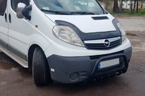 Opel Vivaro 2001–2015 Frontbügel WT004 Schwarz (Edelstahl) Foto 4