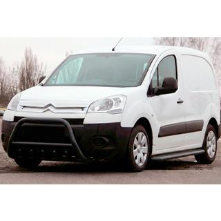 Frontbügel WT003 Schwarz Edelstahl Peugeot Partner Tepee 2008-2018 Foto 1