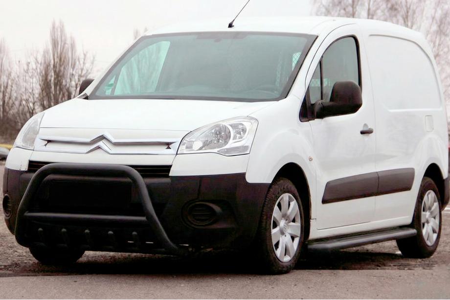 Peugeot Partner Tepee 2008-2018 Frontbügel WT003 Schwarz Edelstahl Image