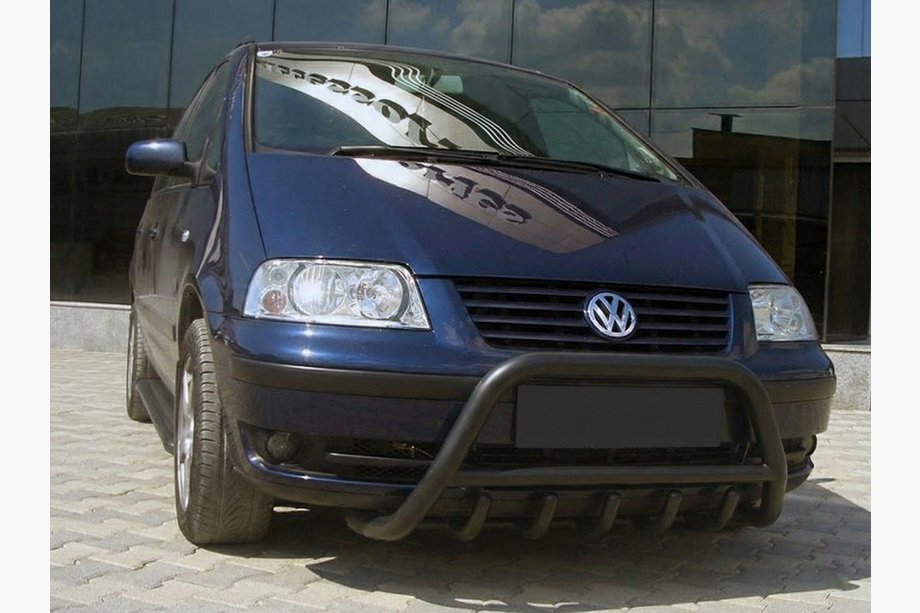 Ford Galaxy 1995-2006 Frontbügel WT003 Schwarz Edelstahl Image