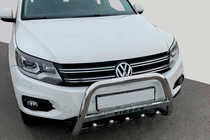 Volkswagen Tiguan 2007-2016 Frontbügel WT004 Edelstahl Foto 2