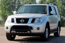 Nissan Navara 2006-2015 Frontbügel WT008 Schwarz (Edelstahl) Foto 4
