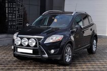 Ford Kuga 2008-2013 Frontbügel WT018 Schwarz (Edelstahl) Foto 1