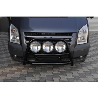 Frontbügel WT018 Schwarz (2006-2014, Edelstahl) Ford Transit 2000–2014 Foto 2