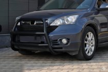 Honda CRV 2007-2011 Frontbügel WT018 Schwarz (Edelstahl) Foto 1