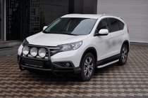 Honda CRV 2012-2016 Frontschutz WT018 Schwarz (Edelstahl) Foto 3