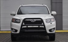 Hyundai Santa Fe 2 2006-2012 Frontbügel WT018 Schwarz (Edelstahl) Foto 2