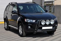 Mitsubishi Outlander 2006-2012 Frontbügel WT018 Schwarz (Edelstahl) Foto 3