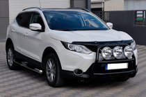 Nissan Qashqai 2014-2021 Frontbügel WT018 Schwarz (Edelstahl) Foto 3