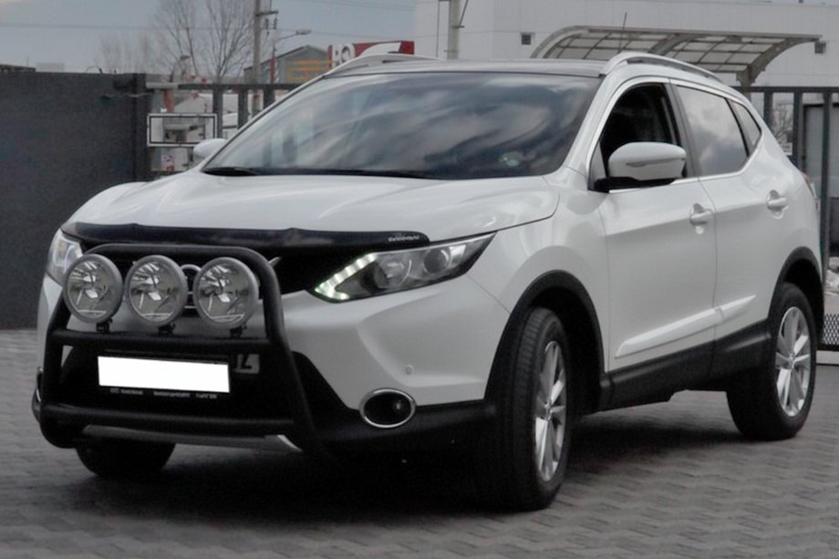 Nissan Qashqai 2014-2021 Frontbügel WT018 Schwarz (Edelstahl) Image