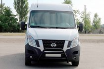 Nissan NV400 2010-2024 Frontbügel WT018 Schwarz (Edelstahl) Foto 1