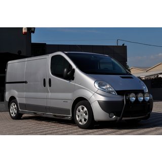 Frontbügel WT018 Schwarz (Edelstahl) Nissan Primastar 2002-2014 Foto 3