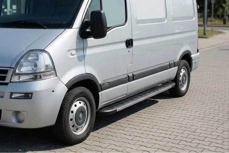 Renault Master 1998-2010 Trittbretter Duru (2 Stk., Aluminium) Image