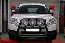 Skoda Yeti 2009-2017 Frontbügel WT018 Schwarz (Edelstahl) Foto 3