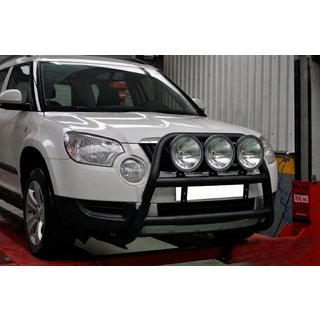 Frontbügel WT018 Schwarz (Edelstahl) Skoda Yeti 2009-2017 Foto 2