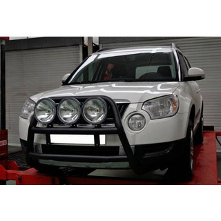 Frontbügel WT018 Schwarz (Edelstahl) Skoda Yeti 2009-2017 Foto 4