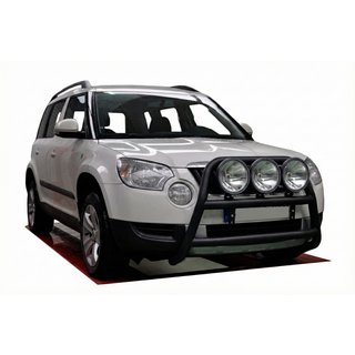 Frontbügel WT018 Schwarz (Edelstahl) Skoda Yeti 2009-2017 Foto 1