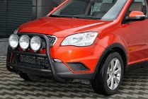 SsangYong Korando 2010-2019 Frontbügel WT018 Schwarz (Edelstahl) Foto 2