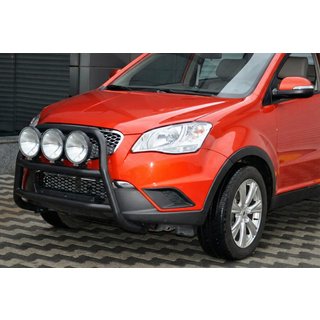 Frontbügel WT018 Schwarz (Edelstahl) SsangYong Korando 2010-2019 Foto 2
