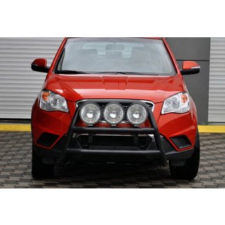 Frontbügel WT018 Schwarz (Edelstahl) SsangYong Korando 2010-2019 Foto 3