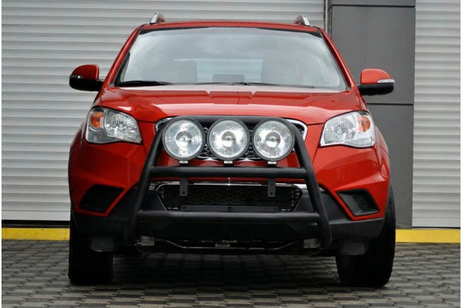 SsangYong Korando 2010-2019 Frontbügel WT018 Schwarz (Edelstahl) Image