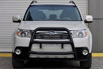 Subaru Forester 2008-2013 Frontbügel WT018 Schwarz (Edelstahl) Foto 1