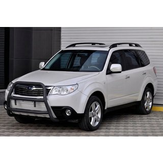 Frontbügel WT018 Schwarz (Edelstahl) Subaru Forester 2008-2013 Foto 4
