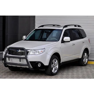 Frontbügel WT018 Schwarz (Edelstahl) Subaru Forester 2008-2013 Foto 4