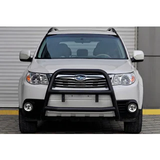 Frontbügel WT018 Schwarz (Edelstahl) Subaru Forester 2008-2013 Foto 1