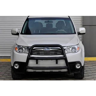 Frontbügel WT018 Schwarz (Edelstahl) Subaru Forester 2008-2013 Foto 3