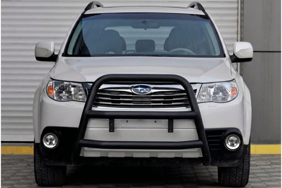 Subaru Forester 2008-2013 Frontbügel WT018 Schwarz (Edelstahl) Image