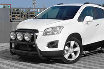 Chevrolet Trax 2012-2023 Frontbügel WT018 Schwarz (Edelstahl) Foto 3