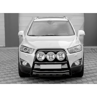 Frontbügel WT018 Schwarz (Edelstahl) Chevrolet Trax 2012-2023 Foto 1