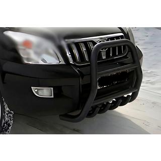 Hoher Frontbügel Black (Edelstahl) Toyota Land Cruiser Prado 120 2002-2009