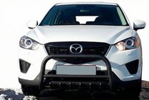 Mazda CX-5 2012-2017 Frontschutzbügel WT021 Schwarz (Edelstahl) Foto 3
