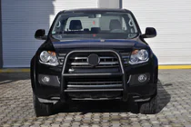 Volkswagen Amarok 2010-2022 Frontbügel VL001 Schwarz (Edelstahl) Foto 1