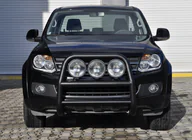 Volkswagen Amarok 2010-2022 Frontbügel VL001 Schwarz (Edelstahl) Foto 2