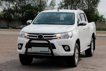 Toyota Hilux 2015- Frontschutzbügel WT023 Schwarz (Edelstahl) Foto 2