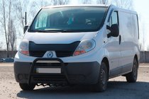Renault Trafic 2001–2015 Frontbügel QT-Spec Schwarz (Edelstahl) Foto 3