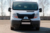 Renault Trafic 2001–2015 Frontbügel QT-Spec Schwarz (Edelstahl) Foto 1