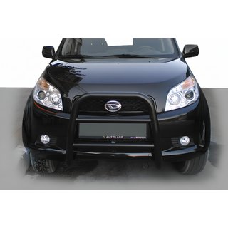 Frontbügel QT005 Schwarz (Edelstahl) Daihatsu Terios 2006-2017
